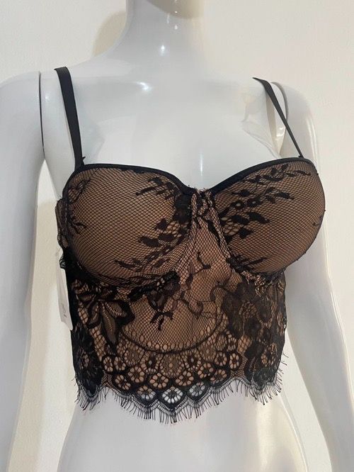 French sexy eyelashes, lace, herringbone bandeau top, women's waist cinched inside, with a slim design sense of niche camisole