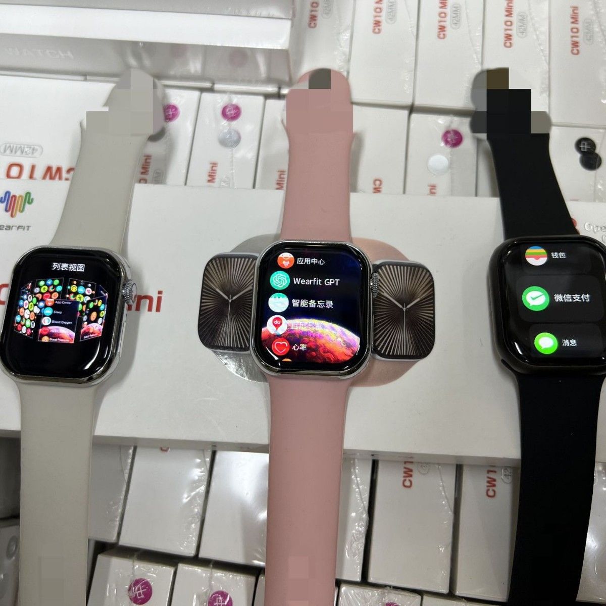 WearFIT CW10 Mini Smartwatch – AI ChatGPT, NFC Payments, 42mm Fitness Tracker – Best Price in GH!"