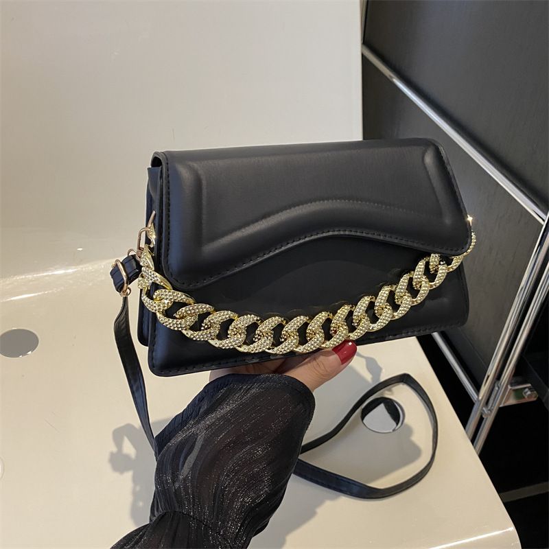 JL8385 Candy Pure Color Handbags Chain Bags Women Handbags Ladies Pu Leather Polyester Women Bags
