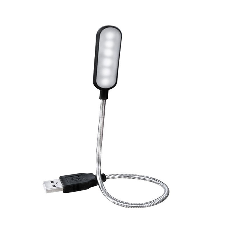YK-006 Portable USB Flexible Stick LED White Light Lamp for Laptop Computer PC