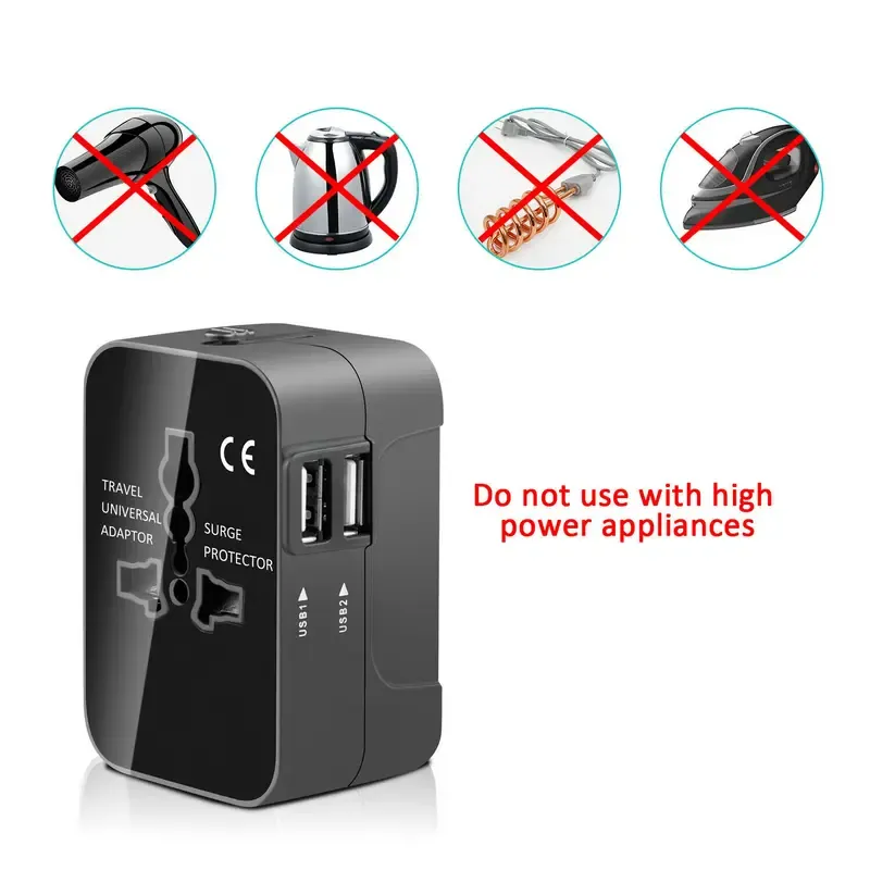 Universal All in One Travel Plug Adapter