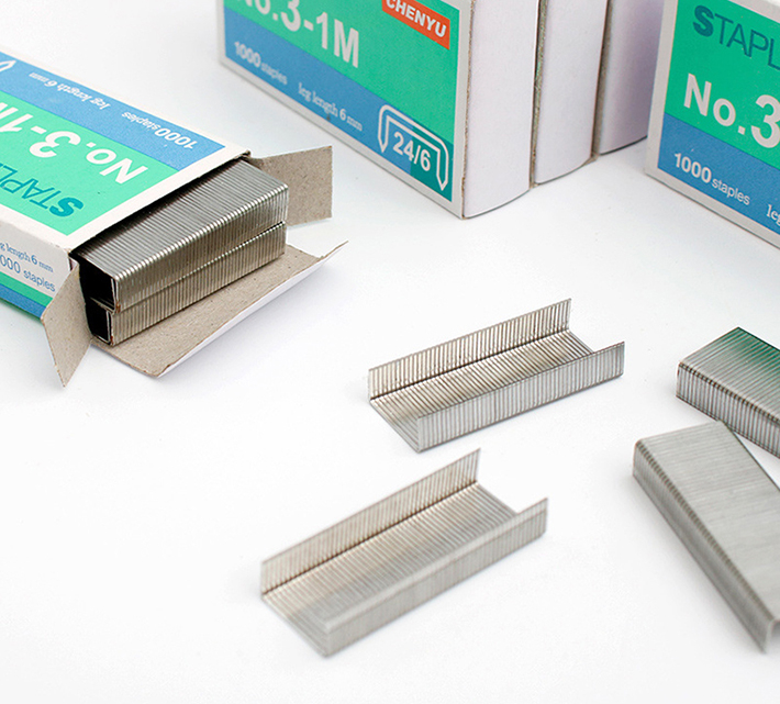 1000Pcs/Box Metal Staples No.12 24/6 Binding Stapler Office Binding Supplies School Stationary