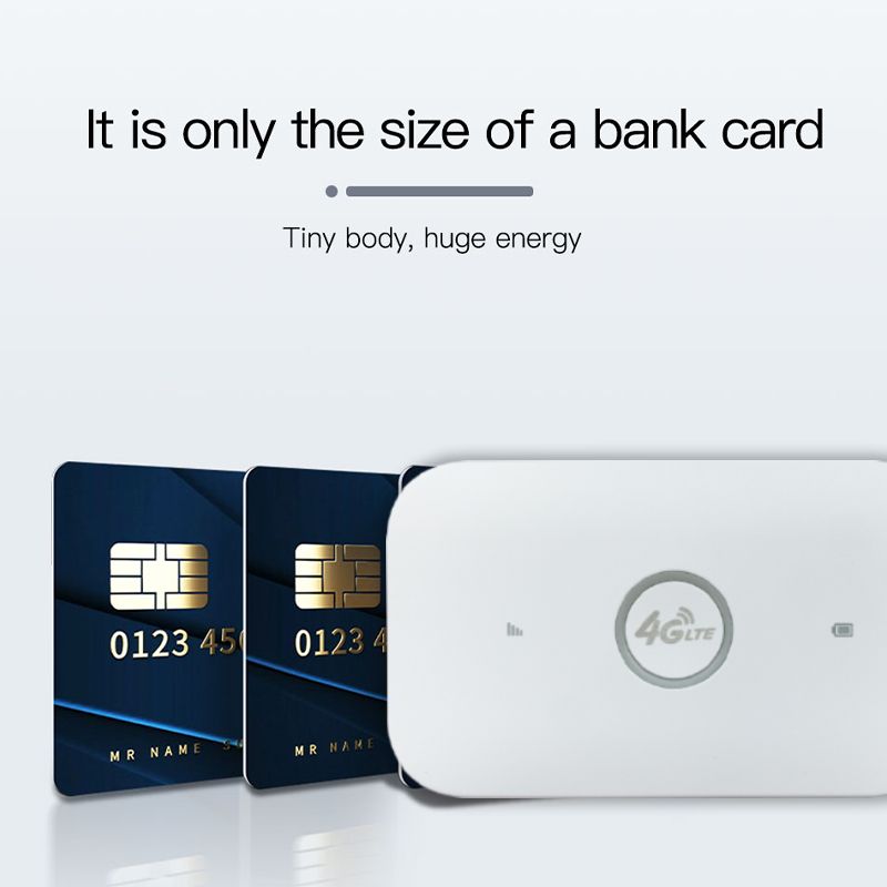 4G router Wireless lte wifi modem Sim Card Router MIFI pocket hotspot 10 WiFi users built-in battery portable WiFi