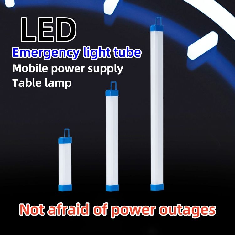 Emergency light tube Not afraid of power outages catty-on searchlight handheld light CRRSHOP USB charging street stall Night Market 