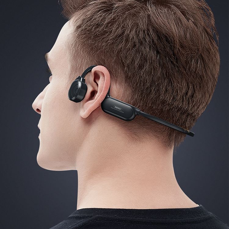 Remax RB-S33 latest Take care of hearing Bluetooth 5.0 Headset Long Battery Wireless Bone Conduction Earphone
