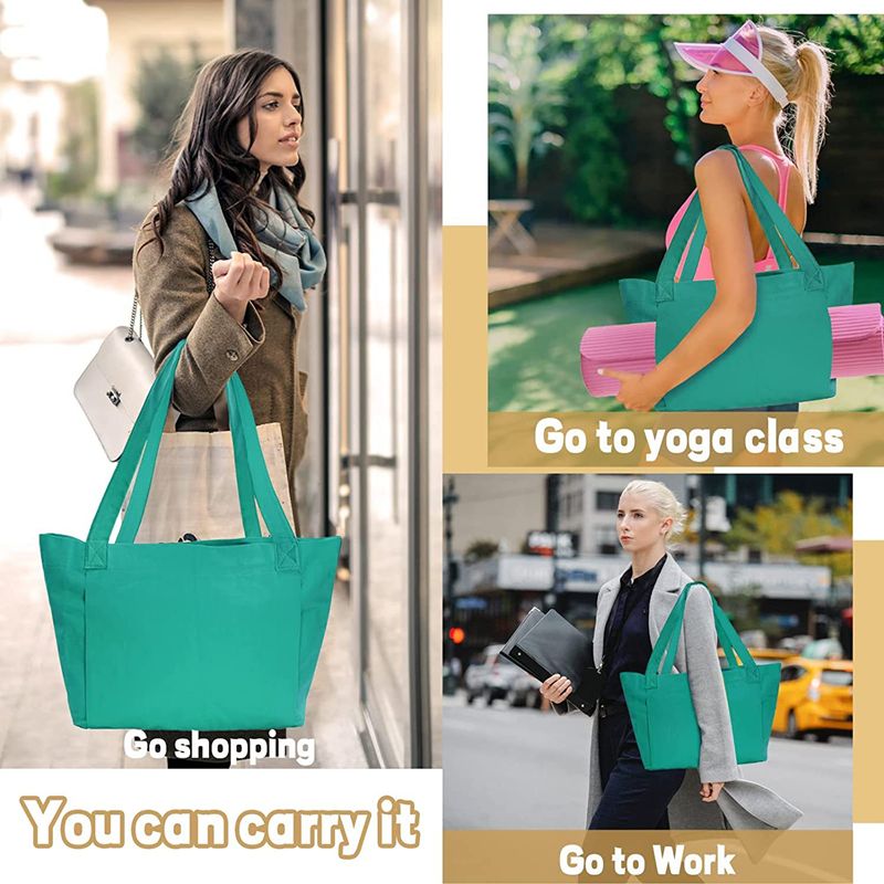Yoga Mat Carry Bag Multifunctional Yoga Pilates Mat Case Bag Large Capacity Washable Lightweight Foldable For Tourism Fitness