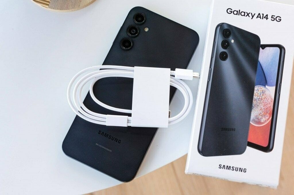 Samsung Galaxy A14 5G 128GB 6GB RAM 6.6-inch HDD 5,000 mAh Battery 2 SIM ---Dongle store Hot!