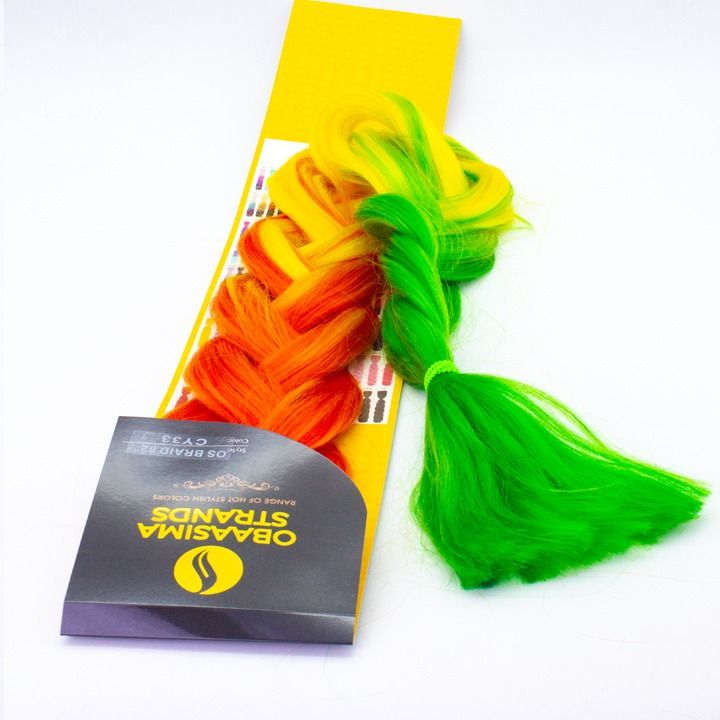 OBAASIMA STRANDS RANGE OF HOT STYLISH COLORS 0S BRAID BY27, CY44, BY41, BY24, CY45, BY55, BY60, CY33CY33