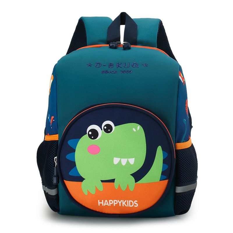 677827 Children Kids Student Cute Cartoon Backpack For Boys And Girls Baby Nylon Canvas School Kindergarten Bag School Bags Backpacks