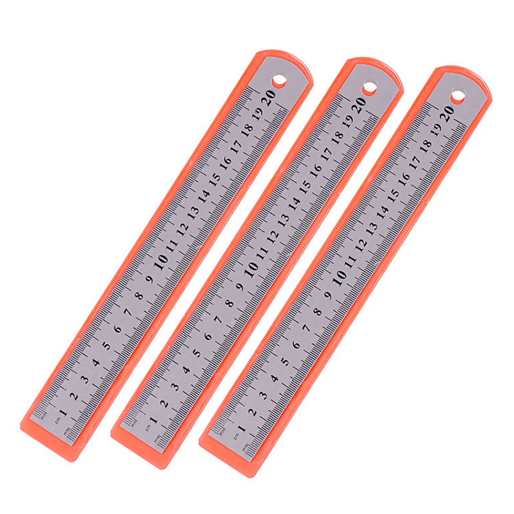 Machinist Ruler, Metric Ruler, Millimeter Ruler, (20 cm, 30 cm and .5 mm), Durable Ruler, Stainless Steel Ruler, Suit for Engineers, woodworkers, draftsman, designers