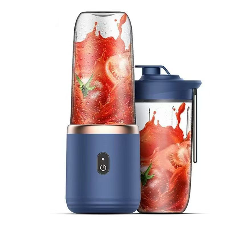 Portable and portable, dual motor drive - 400ml wireless juicer, start a new experience of fresh juice