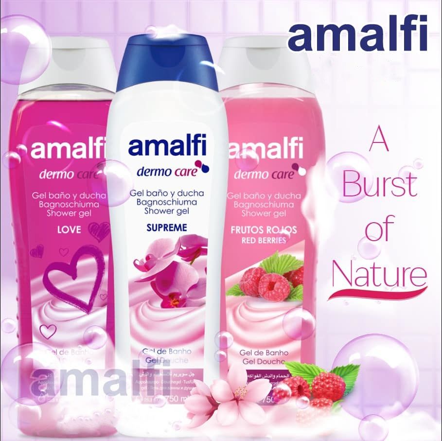 750ml AMALFI SHOWER GEL-AMALFI DERMO CARE