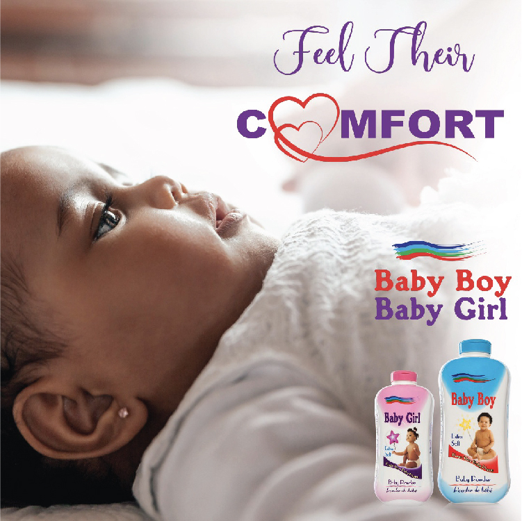 Ghandour Cosmetics Baby Boy Powder - 50g
