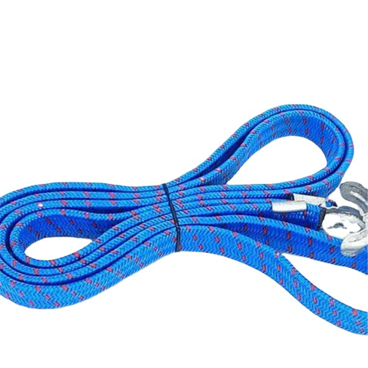 1.8m flat bike rope with a hook motorbike elastic rope electric bike strapping strap elastic rope strapping luggage rope