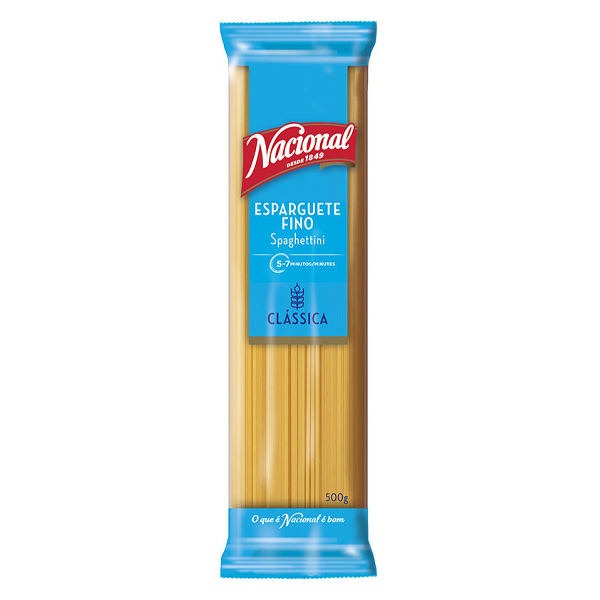  Nacional Esparguete Spaghetti-500g