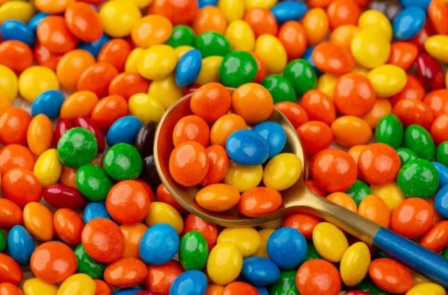 Rainbow candy