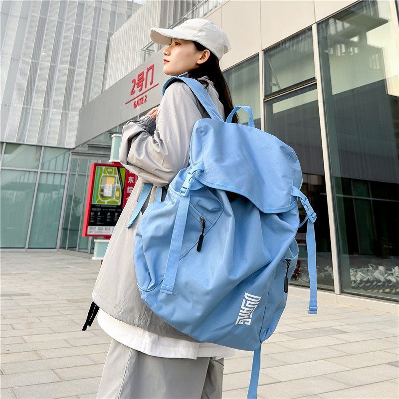 Backpack for men, large capacity travel bag, business trip bag, junior high school student sports backpack, computer bag, trendy and cool women's bag
Bag