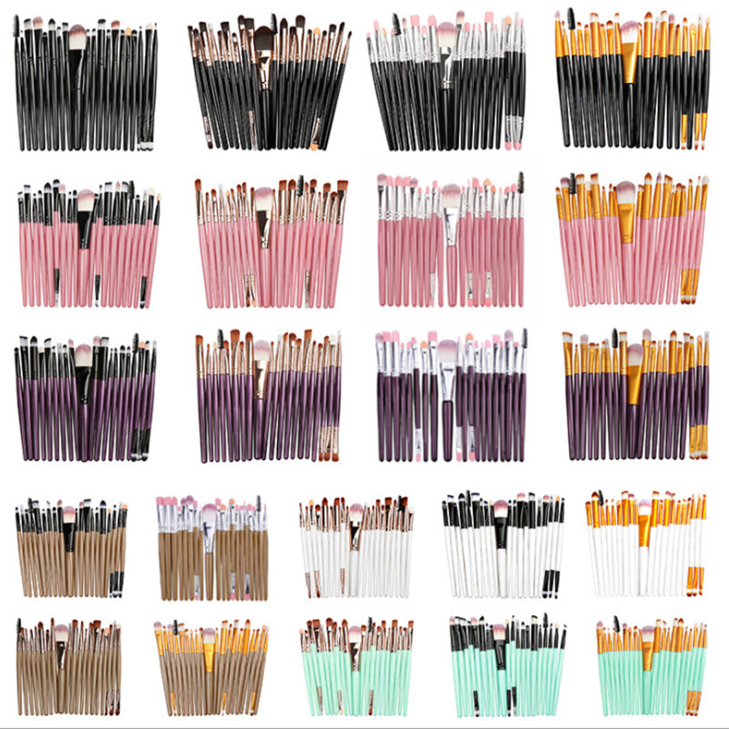 XY-044 20Pcs/Set Makeup Brushes Powder Brush/Eye Shadow Brush/Foundation Brush Makeup Tools Beauty