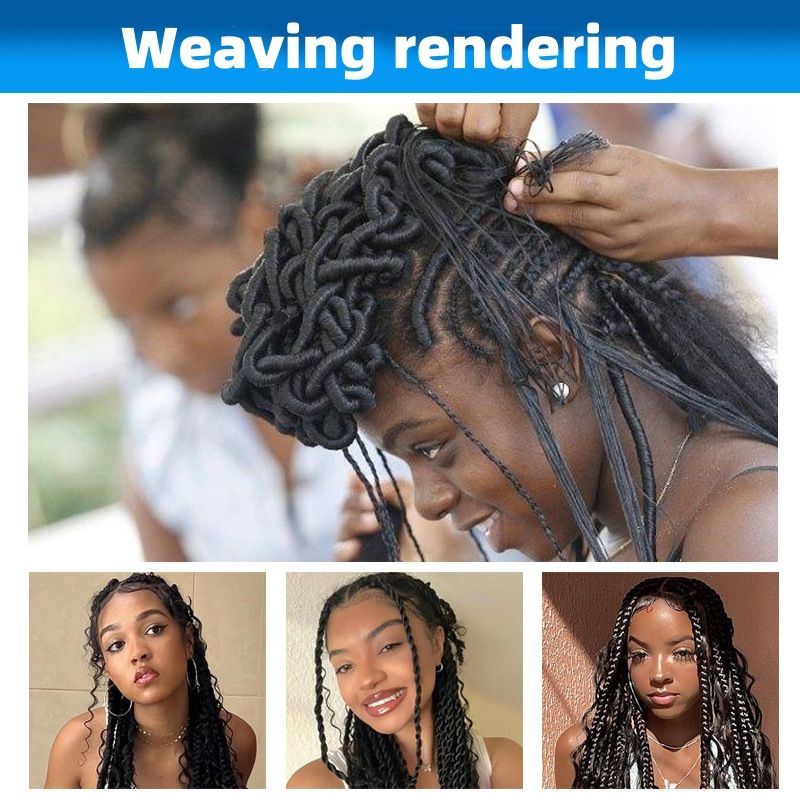 Brazil wool hair wigs Wig thread, braided hair thread, polypropylene yarn, wig braided yarn CRRSHOP wigs Wig weaving thread