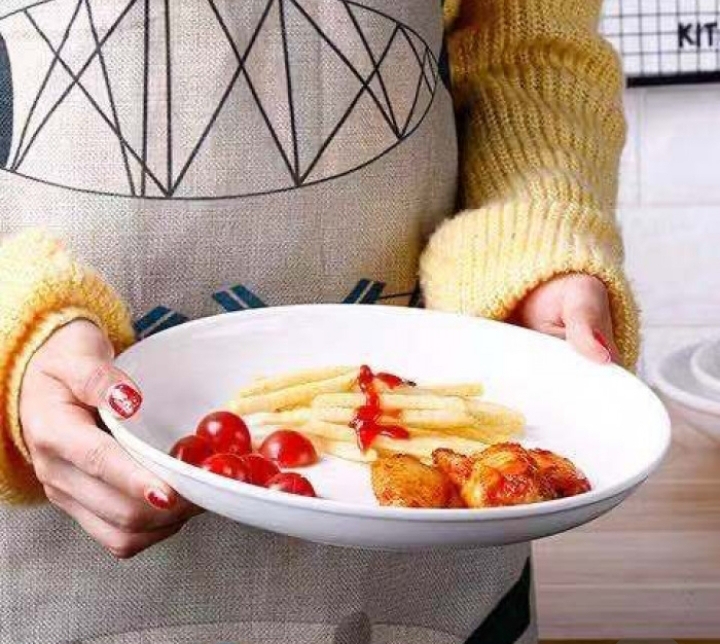 5pcs Household ceramic plates 
