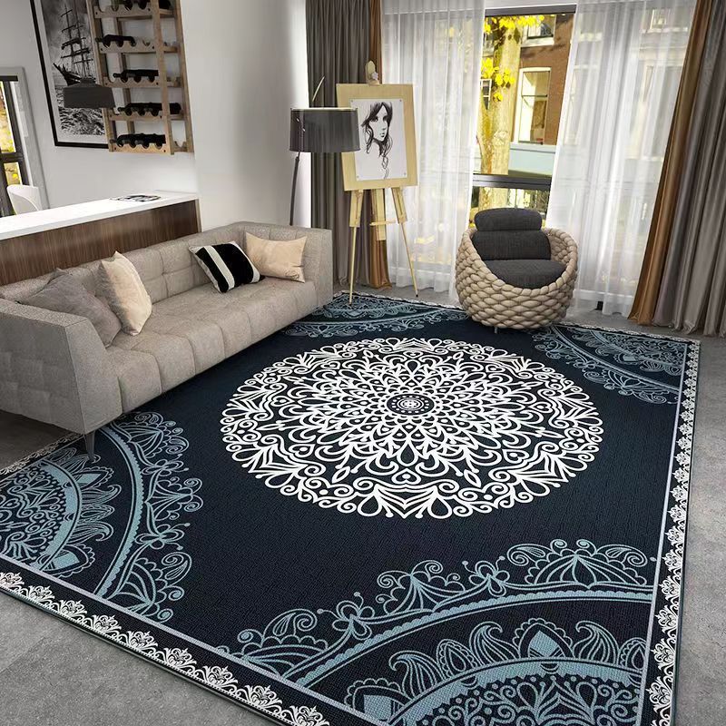Crystal velvet carpet, wear resistant, dirt resistant, bedroom anti slip, bedside blanket, home living room sofa, coffee table blanket,large size 80*120cm,carpet