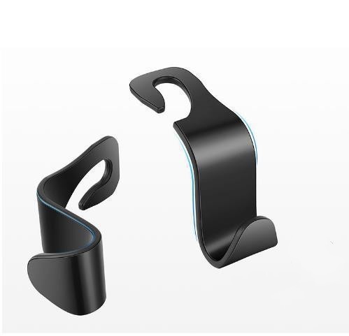 Creative cartoon cute hook, car seat multifunctional small hook, car decorative seat hook(1pcs)Car hook - black
