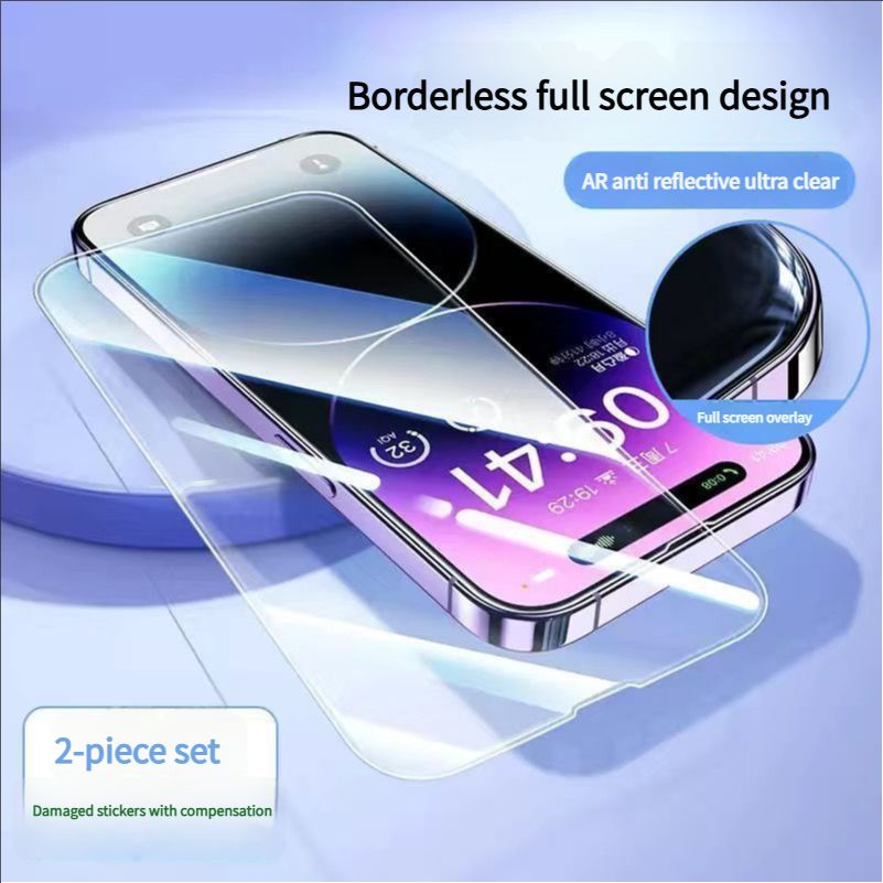 Applicable to Apple 15 tempered film iPhone13/14/11 anti-peep film 12promax/xr mobile phone film 678
plus