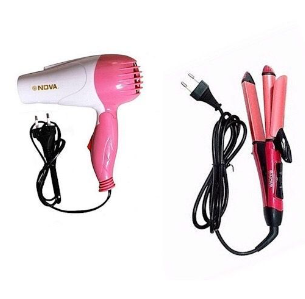 Nova 2 set hair dryer and straightener