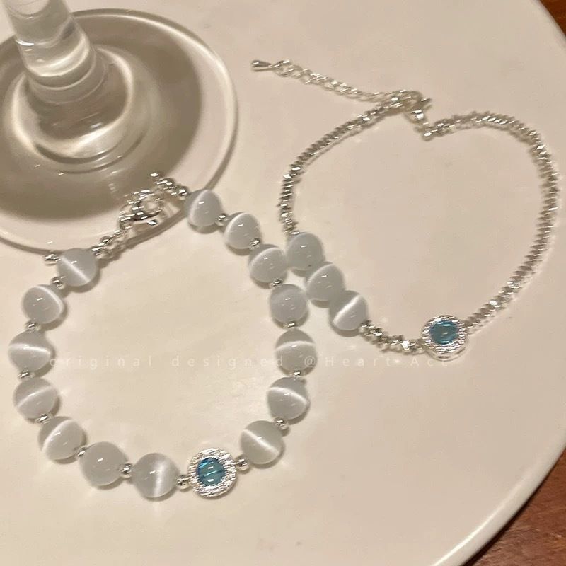 Healing Crystal Bracelet for Women Jewelry Birthday Gifts Round Gemstones Bracelet
