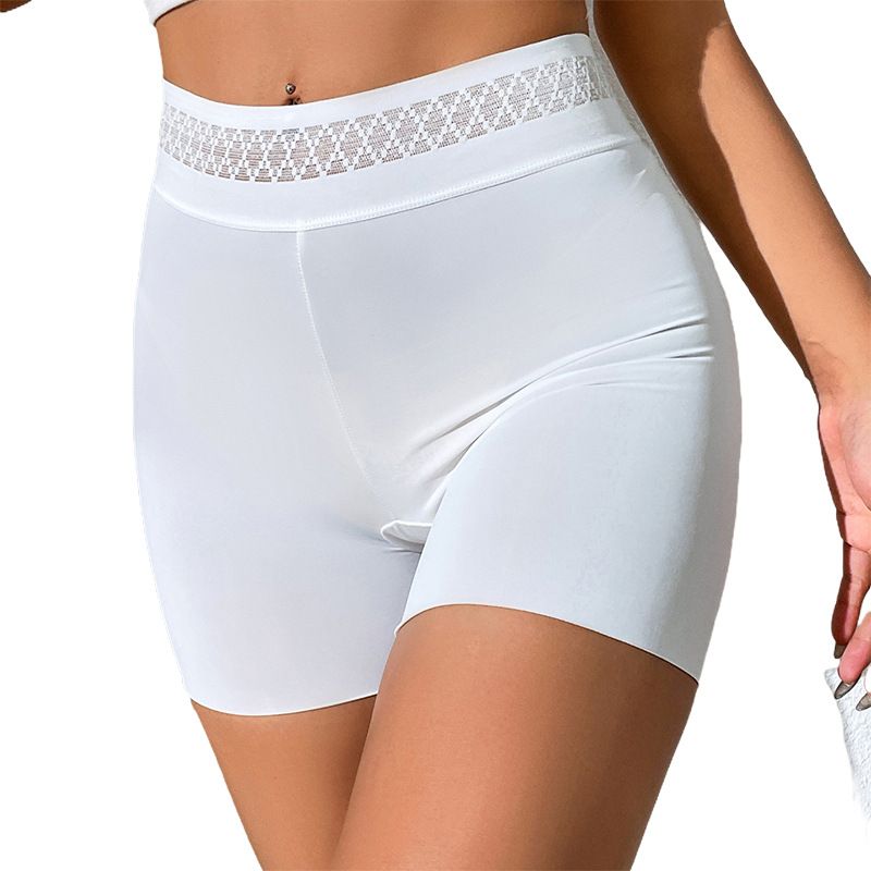 Europe and the United States new solid color hip lift belly pants corset body body tight waist plastic waist pants boxers CX001