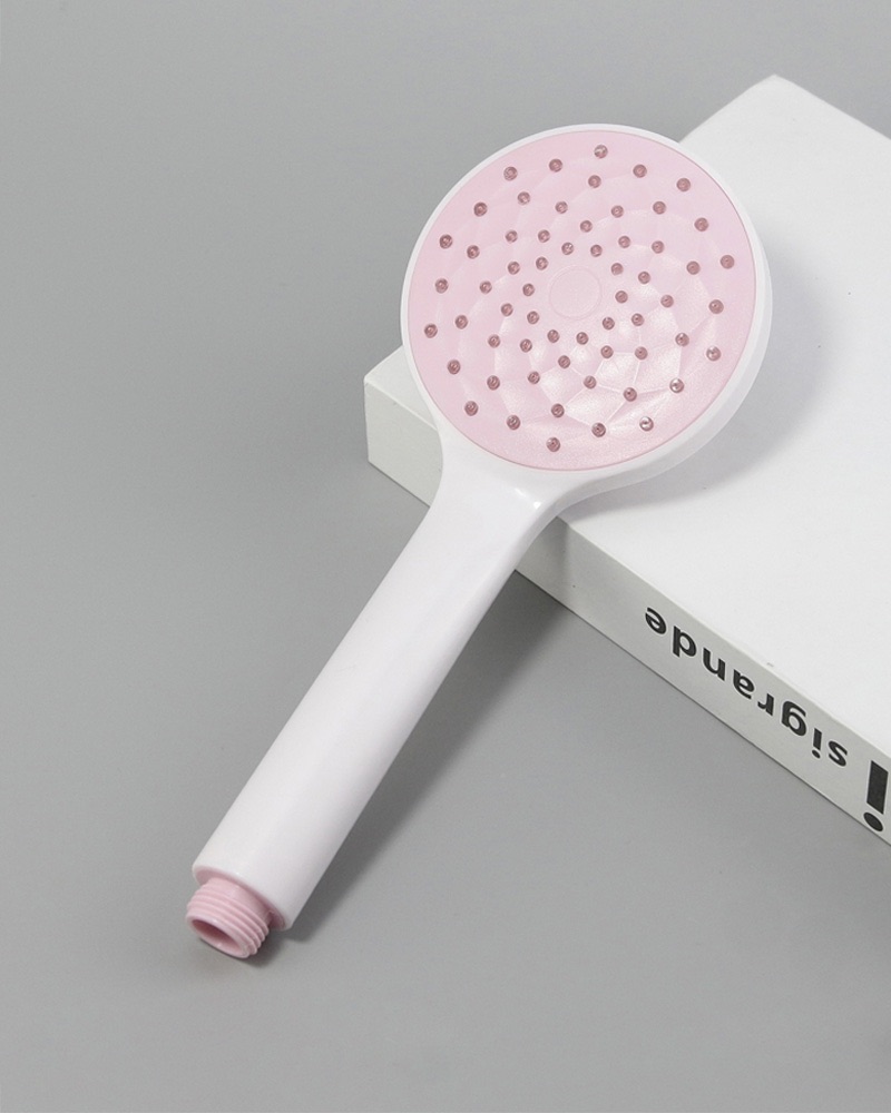 Handheld Shower Head, High Pressure, Water Saving, Shower Sprayer, Pink