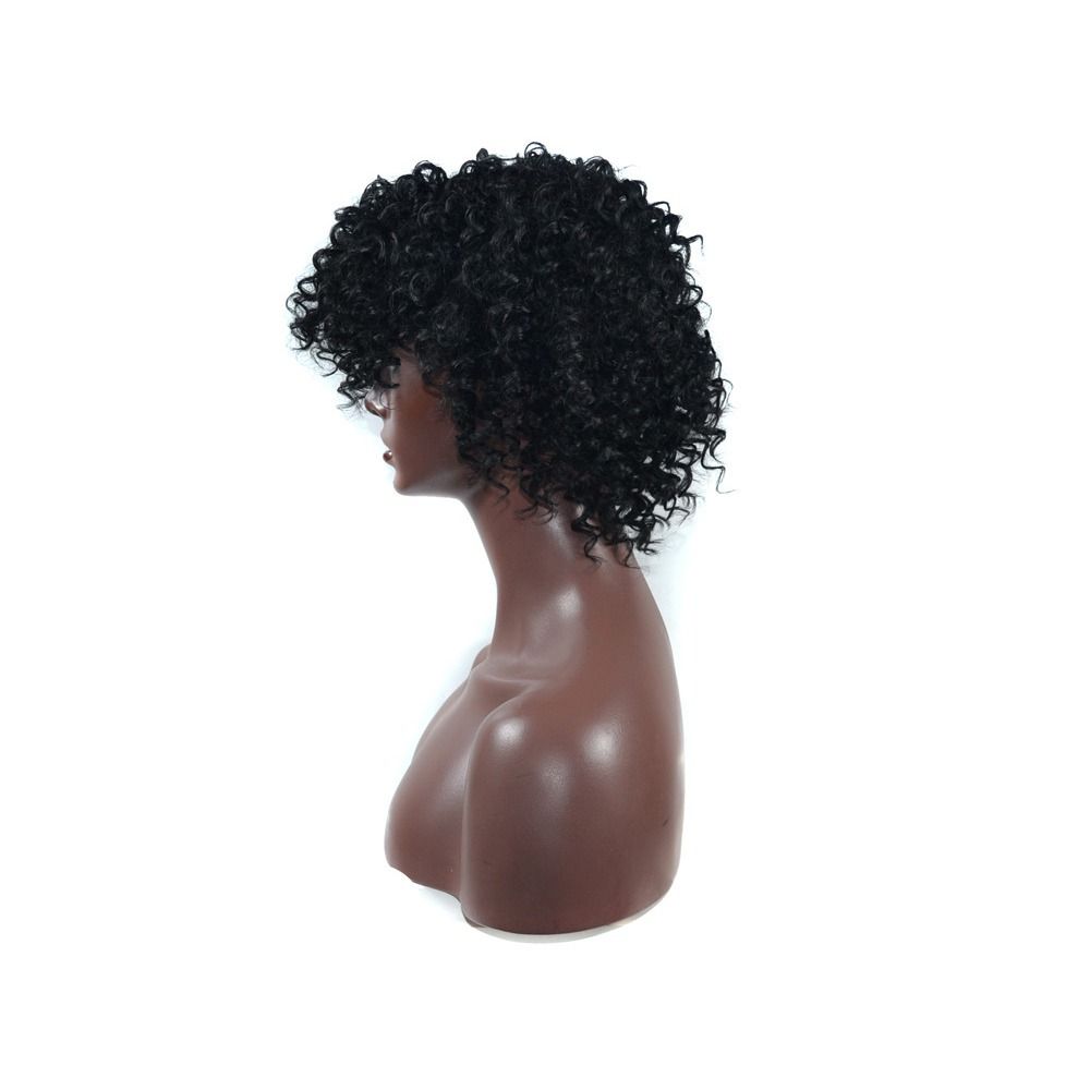 TopKiss Sexy Small Curls Wig for Women, Wish Synthetic Hair Head Cover Local