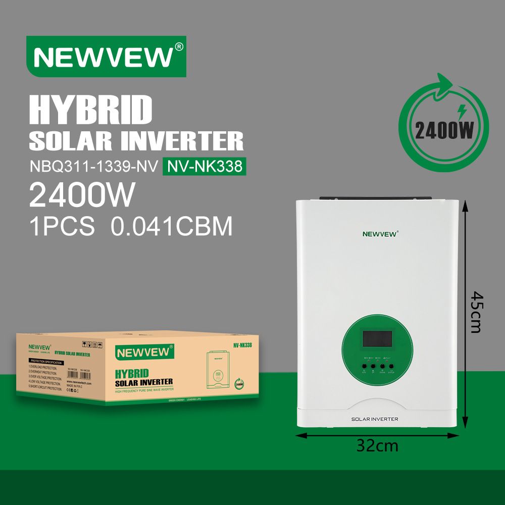 NEWVEW cross-border 4000W power frequency power converter, pure sine wave solar inverter and inverter-control integrated machine