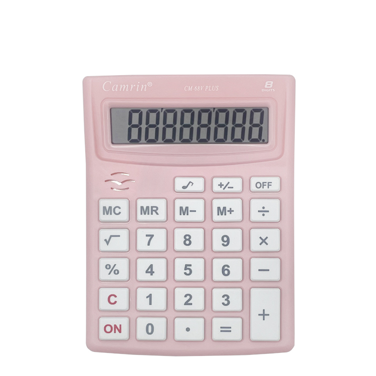 CM-68V PLUS 8 Digits Electronic Calculator Large Screen Desktop Calculators Home Office School Study Calculators Financial Accounting Tools