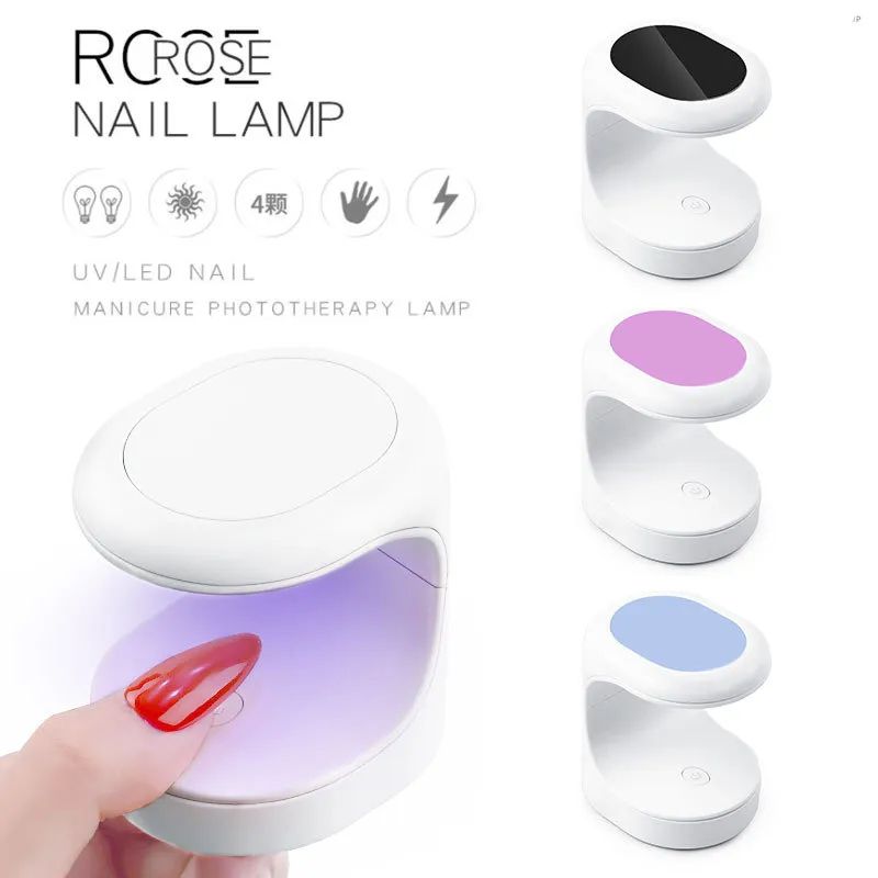 16W Mini Nail 30S Fast Dryer UV LED USB Lamp Manicure Egg Design Machine Single Finger Nail Art Tool Gel Curing With USB