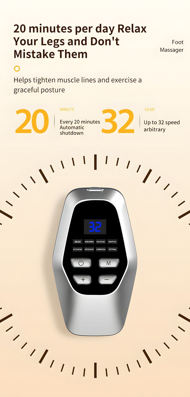 New EMS Foot Massage Foot Pad Foot Massager Pulse Foot Massager Microcurrent Foot Physiotherapy