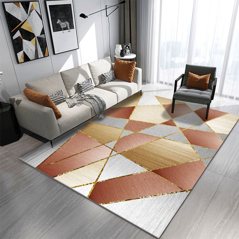 Crystal velvet carpet,60cm*90cm,50*80cm,40*60cm living room coffee table mat floor mat CRRSHOP bedroom bedside carpet, dirt resistant, easy to clean