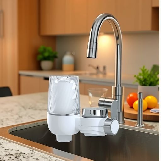 Dual Outlet Faucet Water Filter, Pre-Sediment Tap Water Purifier with Replaceable Filter Core, Household Kitchen Tap Water Cleaner, Easy Install Pre-Faucet Water Purification Device