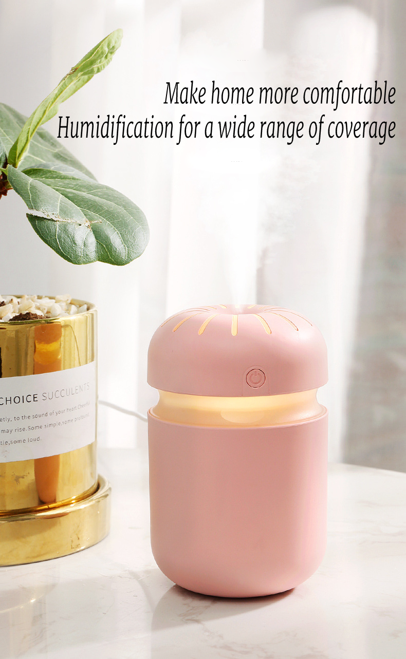 New silent desktop humidifier mini colorful atmosphere light gift aromatherapy car gift humidifier