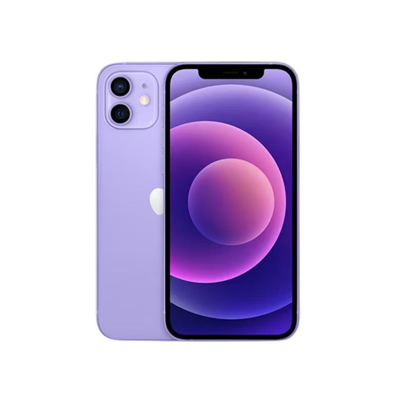Apple iPhone 12 Unlocked  Excellent Condition (Refurbishment)【Hot sale at low price】Purple