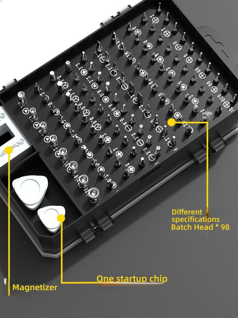 115-in-1 Precision Screwdriver Set - Magnetic Repair Tool Kit