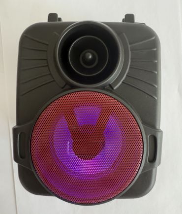 Bluetooth speaker, karaoke function, high-quality sound, TF card, USB flash drive, music playing, square dancing, Bluetooth speakerred