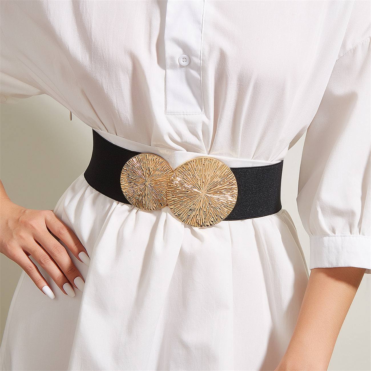 Women's fashion European style belt Women's decorative coat with dress belt waist cover 917