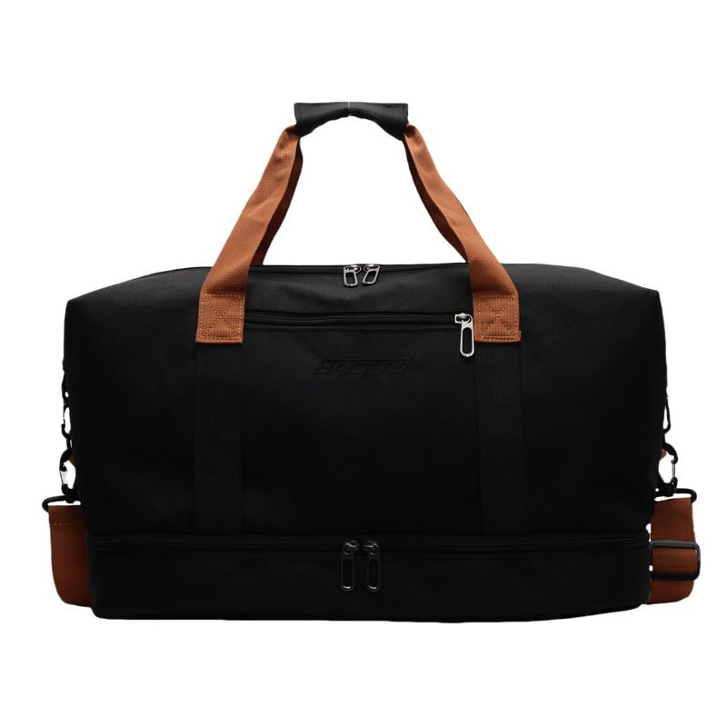 New yoga fitness bag, short-distance business trip large-capacity luggage storage bag, waterproof independent shoe compartment travel bag