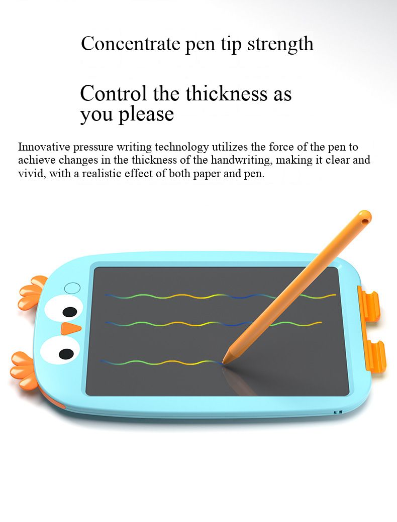 Children’s LCD Writing Tablet, Kids Small Blackboard, Baby Colorful Graffiti Electronic Drawing Pad, Toddler Erasable Handwriting Toy, Safe Eye-Protection Electronic Doodle Board