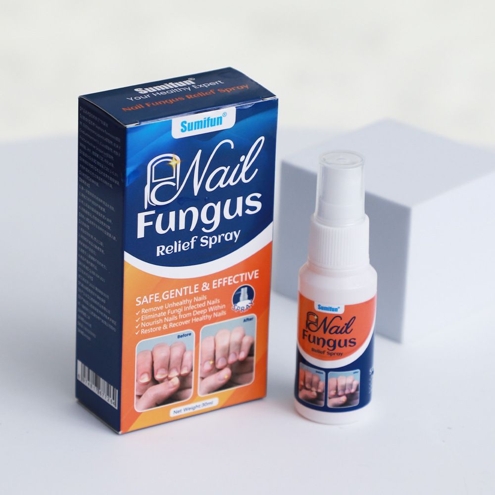 Sumifun K50010 Nail Fungus Care Spray | Toenail & Fingernail Repair Liquid | External Anti-Fungal Health Care Spray for Discolored, Brittle Nails
