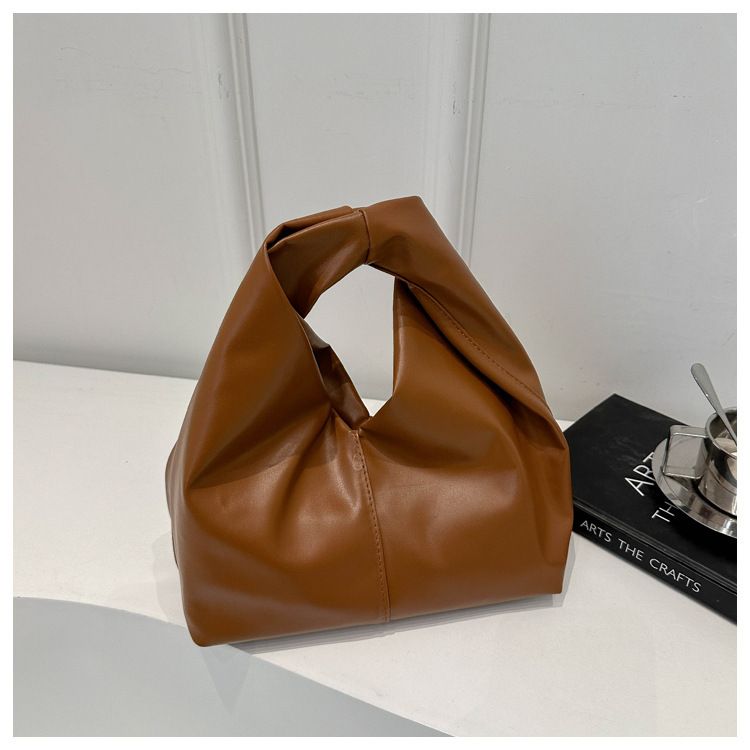 Fashion Pleated Cloud Tote Bag Women Casual Lazy Style Handbag Large Capacity Daily Commute Versatile Underarm Shoulder Bag
