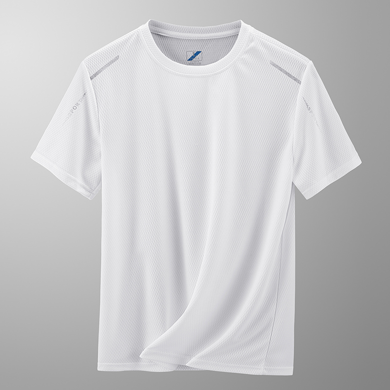 Summer quick-drying mesh ice silk men's short sleeve T-shirt T109