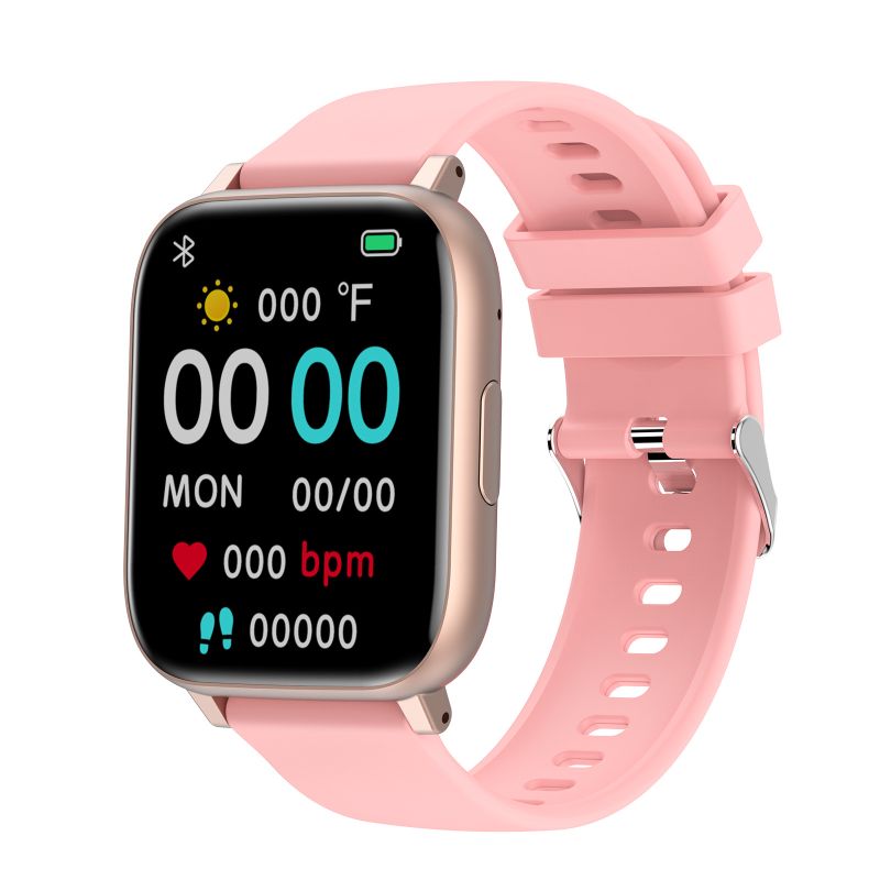 H9 smart watch health monitoring Bluetooth call watch exercise heart rate blood oxygenpink