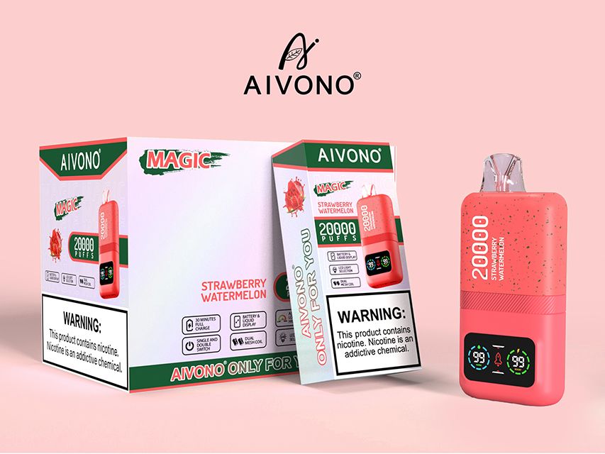 10 pcs 20K Vape-20000 puffs Vape Disposable e-cigarette Puffs 5% or 2% 20000 puffs Cool Mint OEM 600~25K PUFFS Watermelon ice 